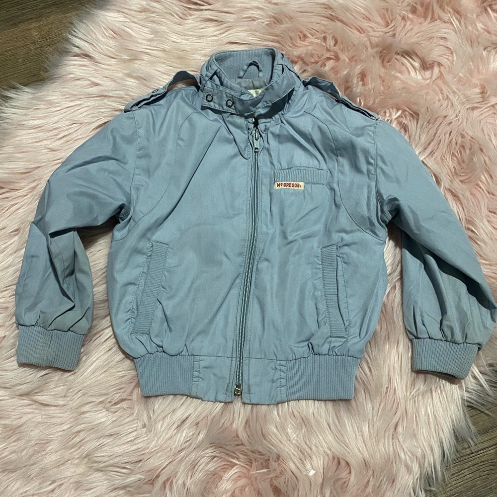 VINTAGE MCGREGOR JACKET TODDLER BOY GRAY